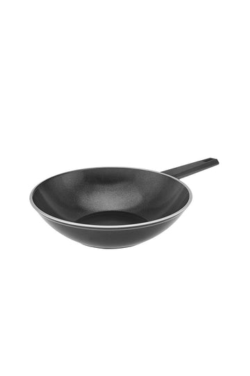 Swiss Crystal Wok Pan 28 Cm Black