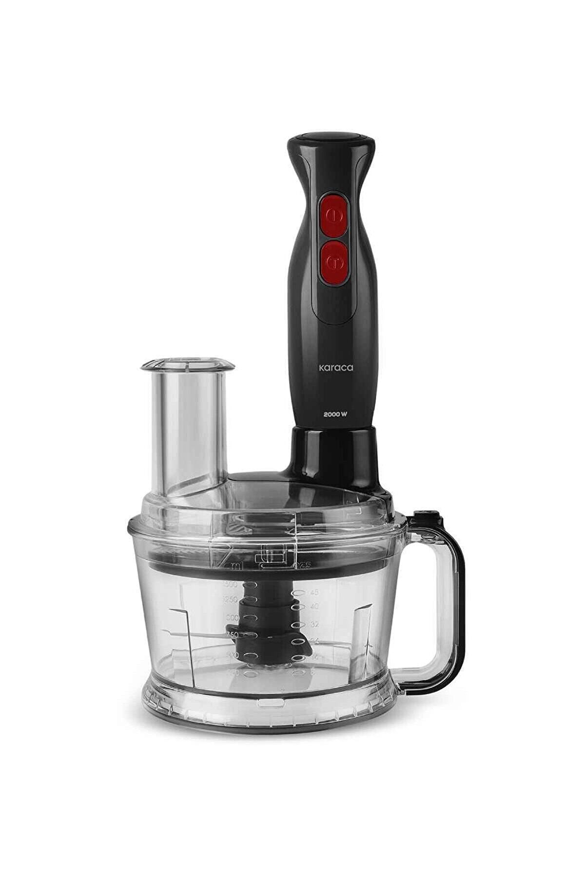 Pro Multimax 6 in 1 Multipurpose Food Processor Black