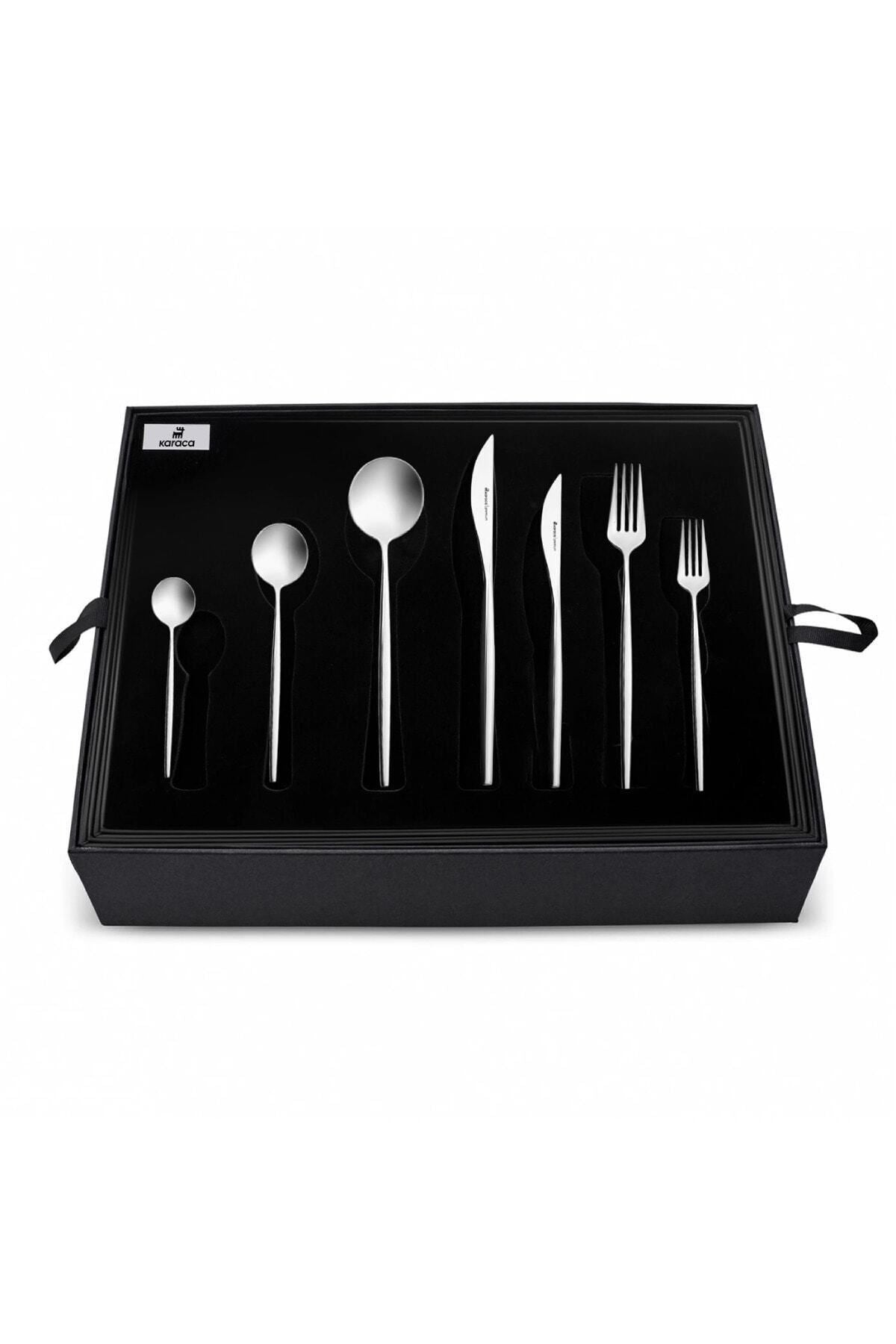 Mild 316 Steel 84 Pieces Premium Fork Spoons Knife Set for 12 Persons