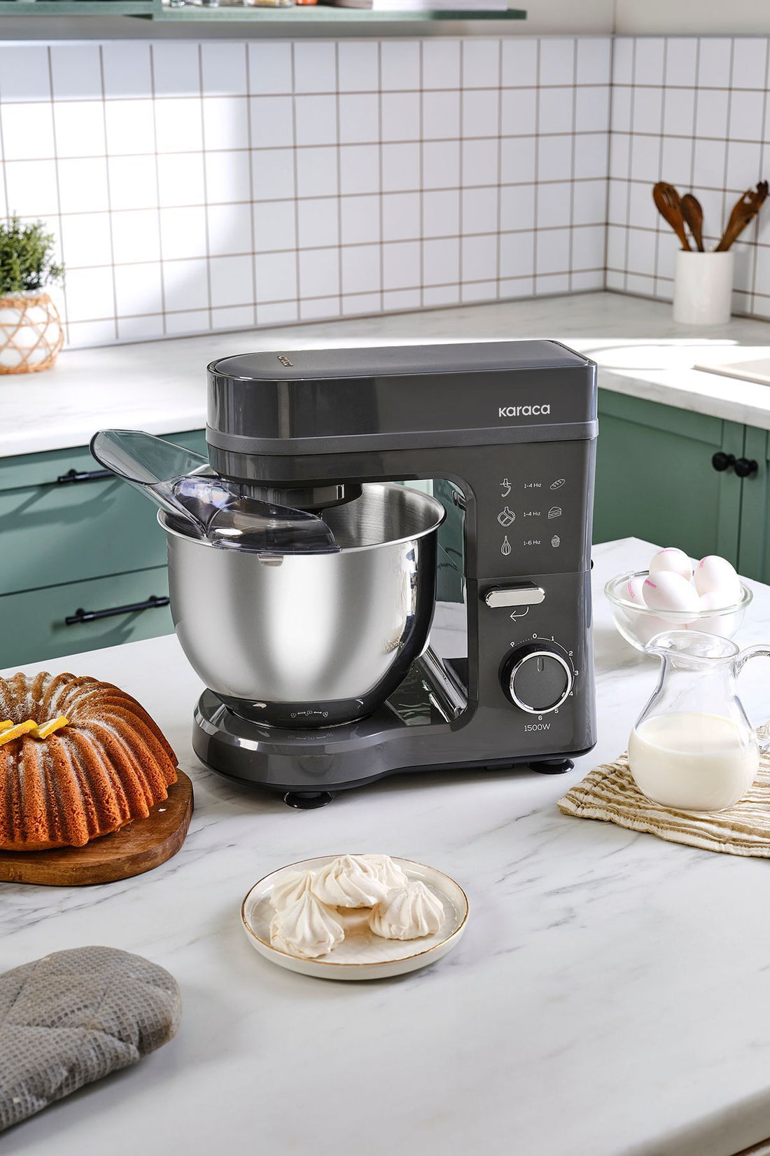 Maestrochef Stella Stand Mixer Space Gray 1500w