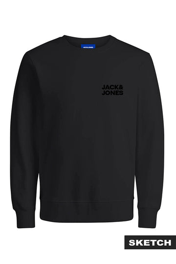 Jorlogo Black Men's Sweatshirt 12290659