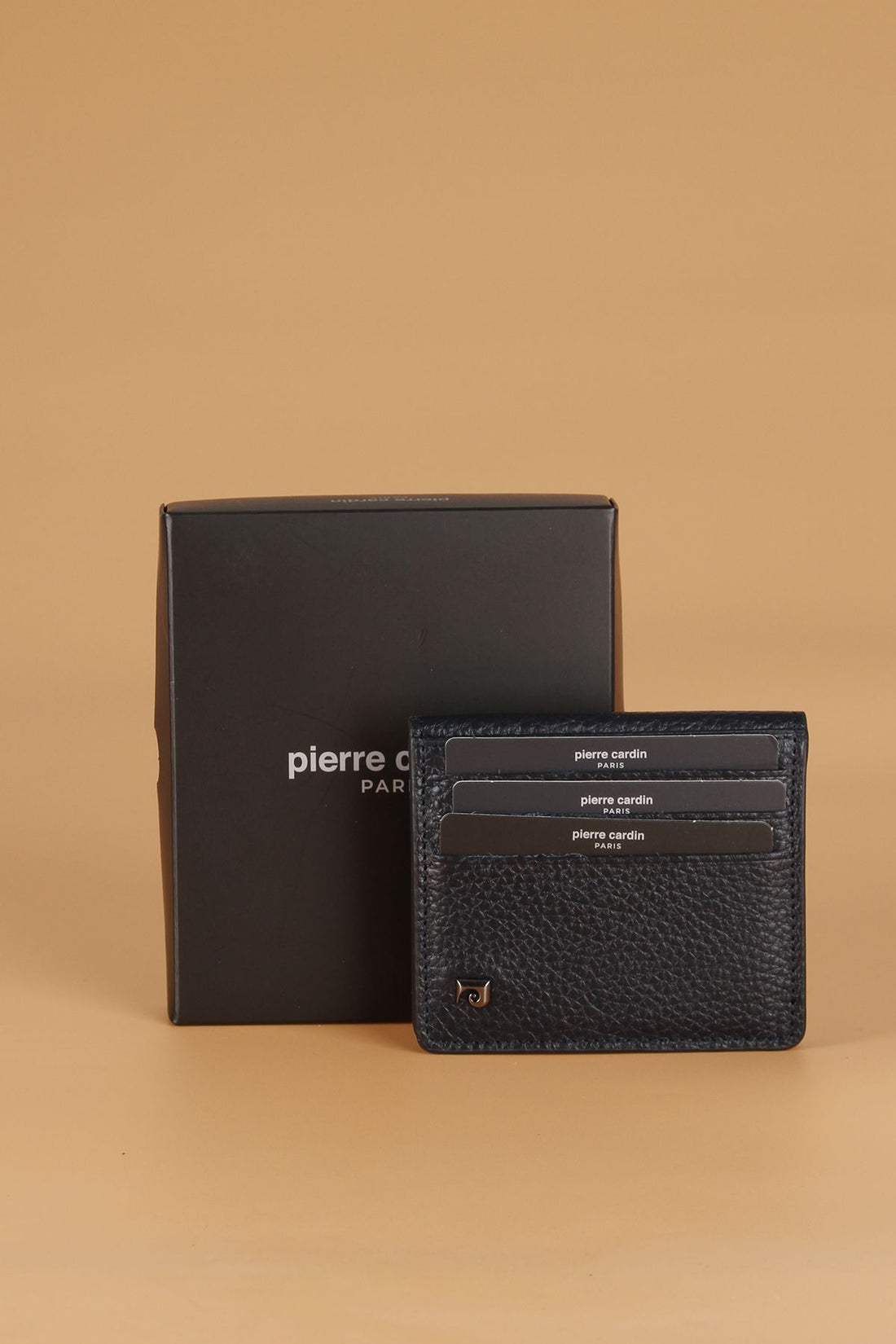 206 Genuine Leather Men's Wallet Card Holder Floater Navy