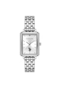 Uspa2082-01 Steel Rectangle Women's Watch