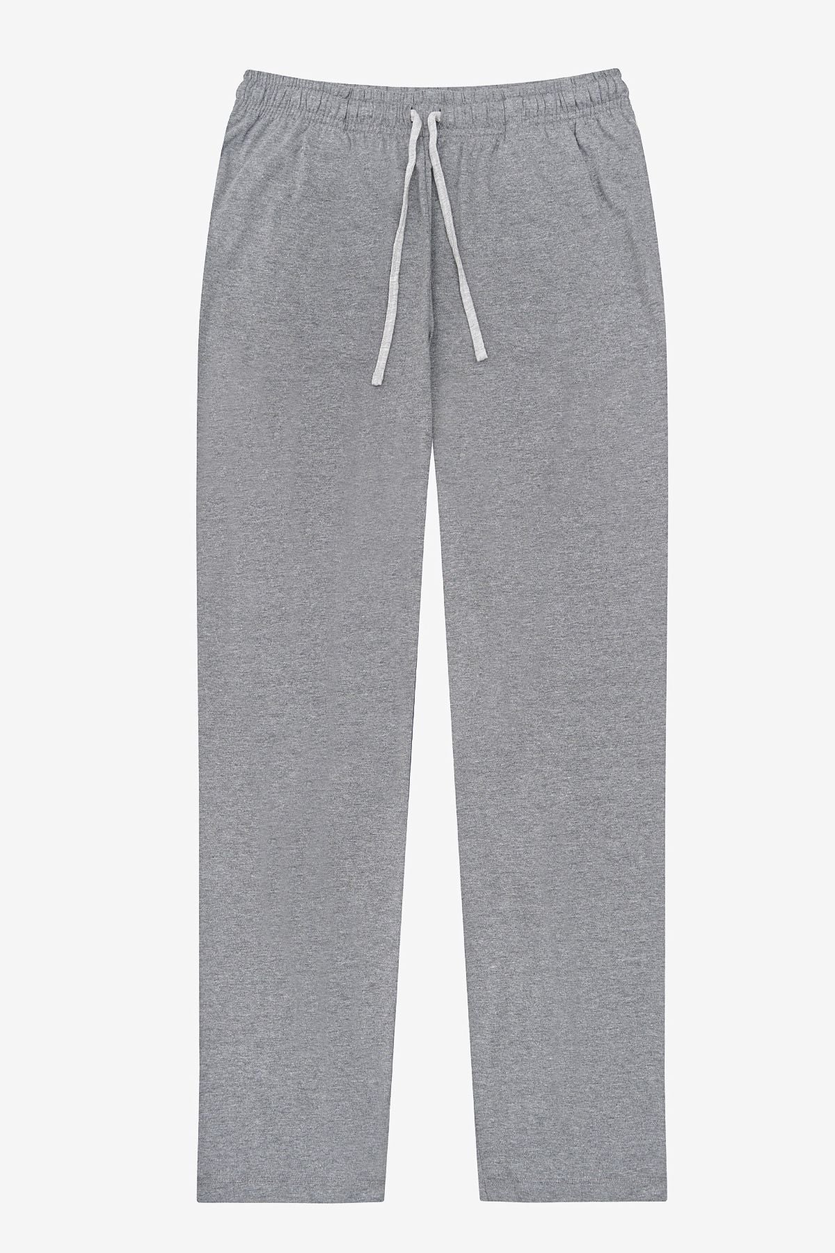 Gray Pants Pajama Set