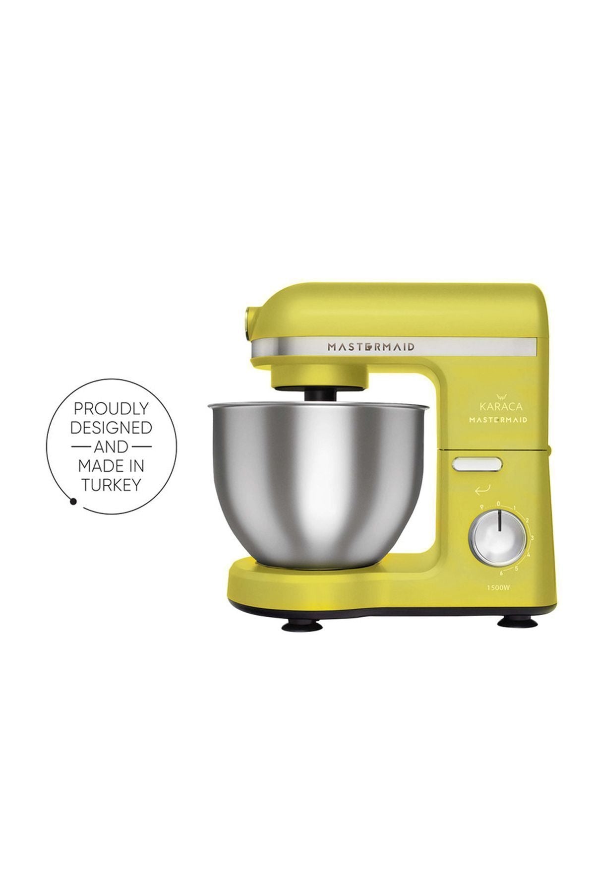 Mastermaid Chef Stand Mixer Pineapple Yellow 1500w 5 Lt