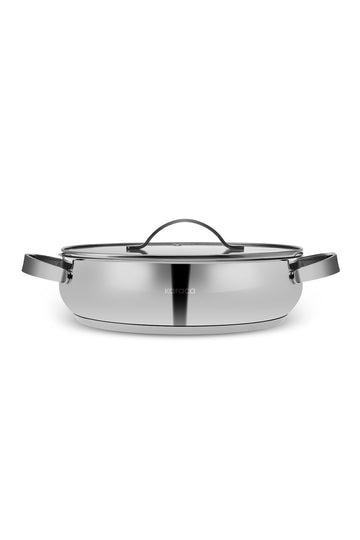 Kuzina Induction Base Steel Tumbler Cookware 24 Cm 3 Lt