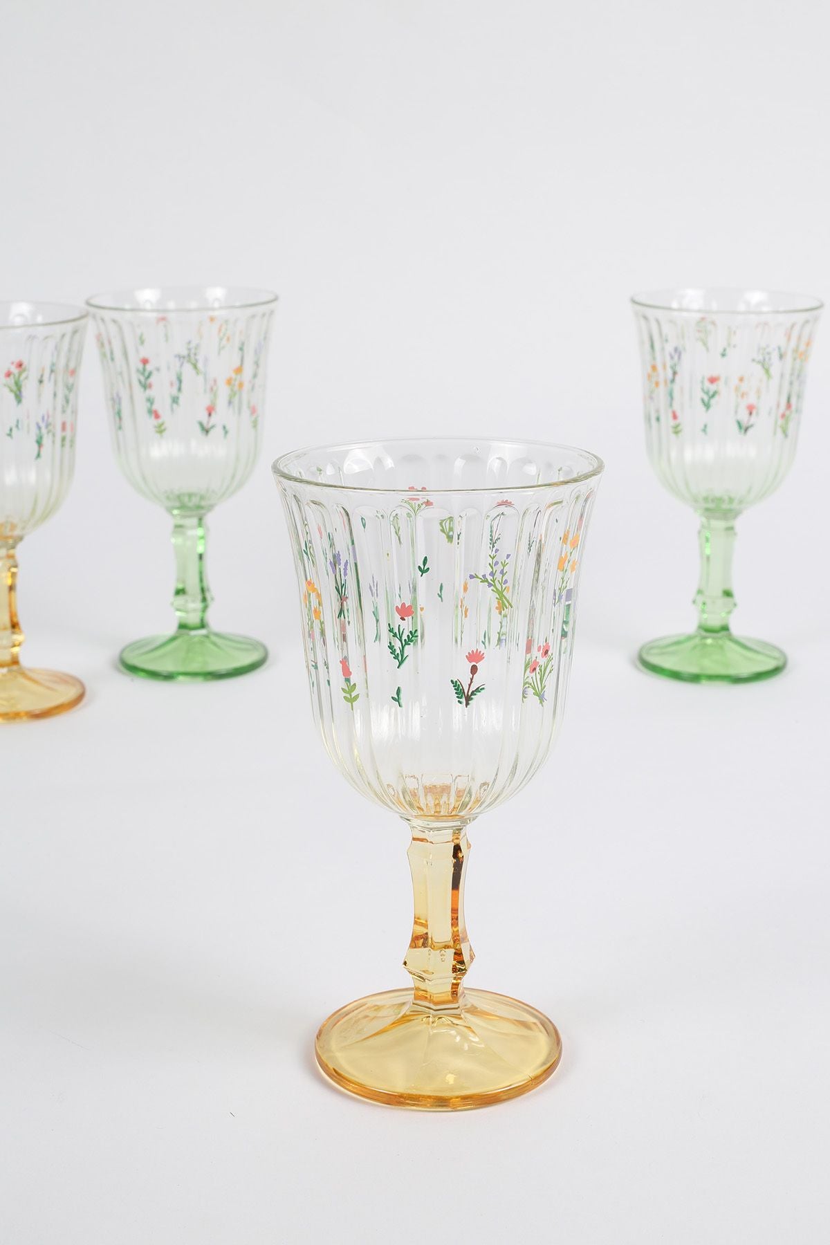 Botanical Set of 4 Water Glasses 240 Cc