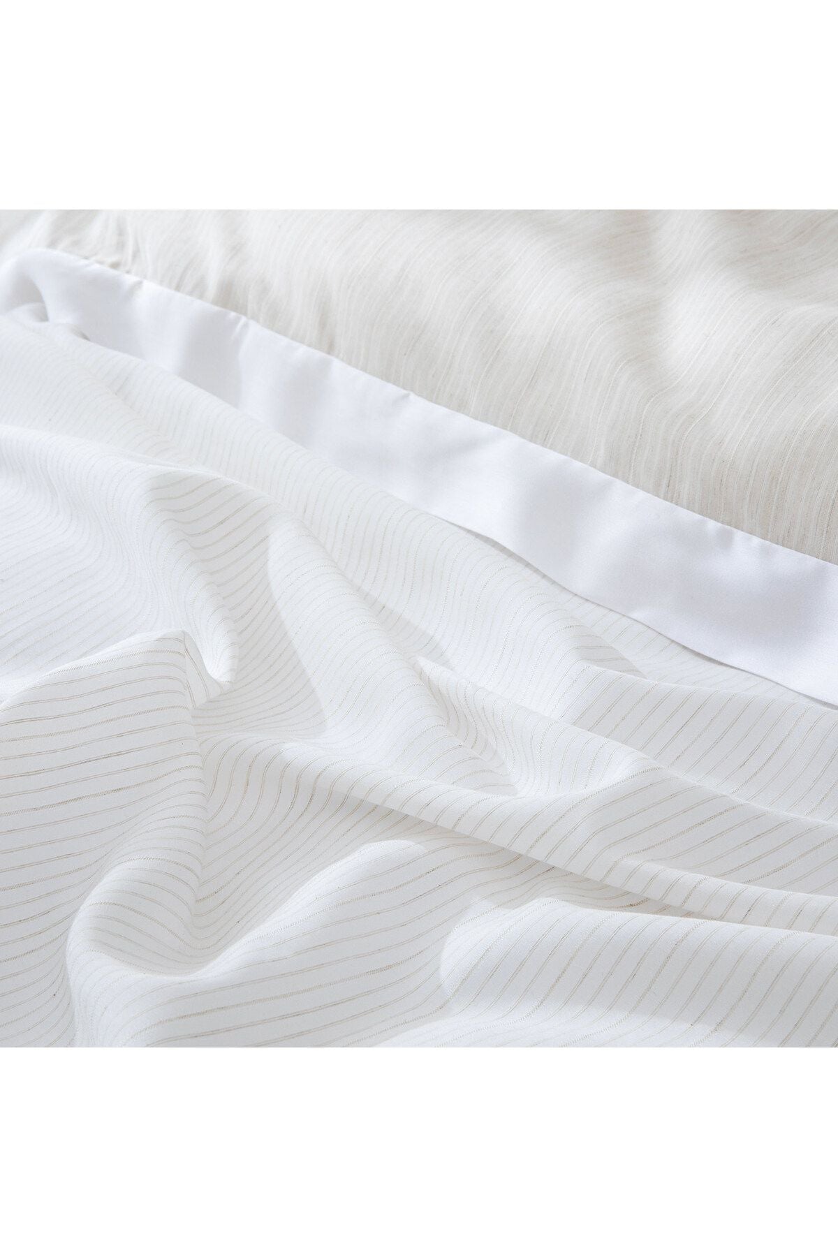 Dorıan Duvet Cover Set Double Size Ecru/Beige
