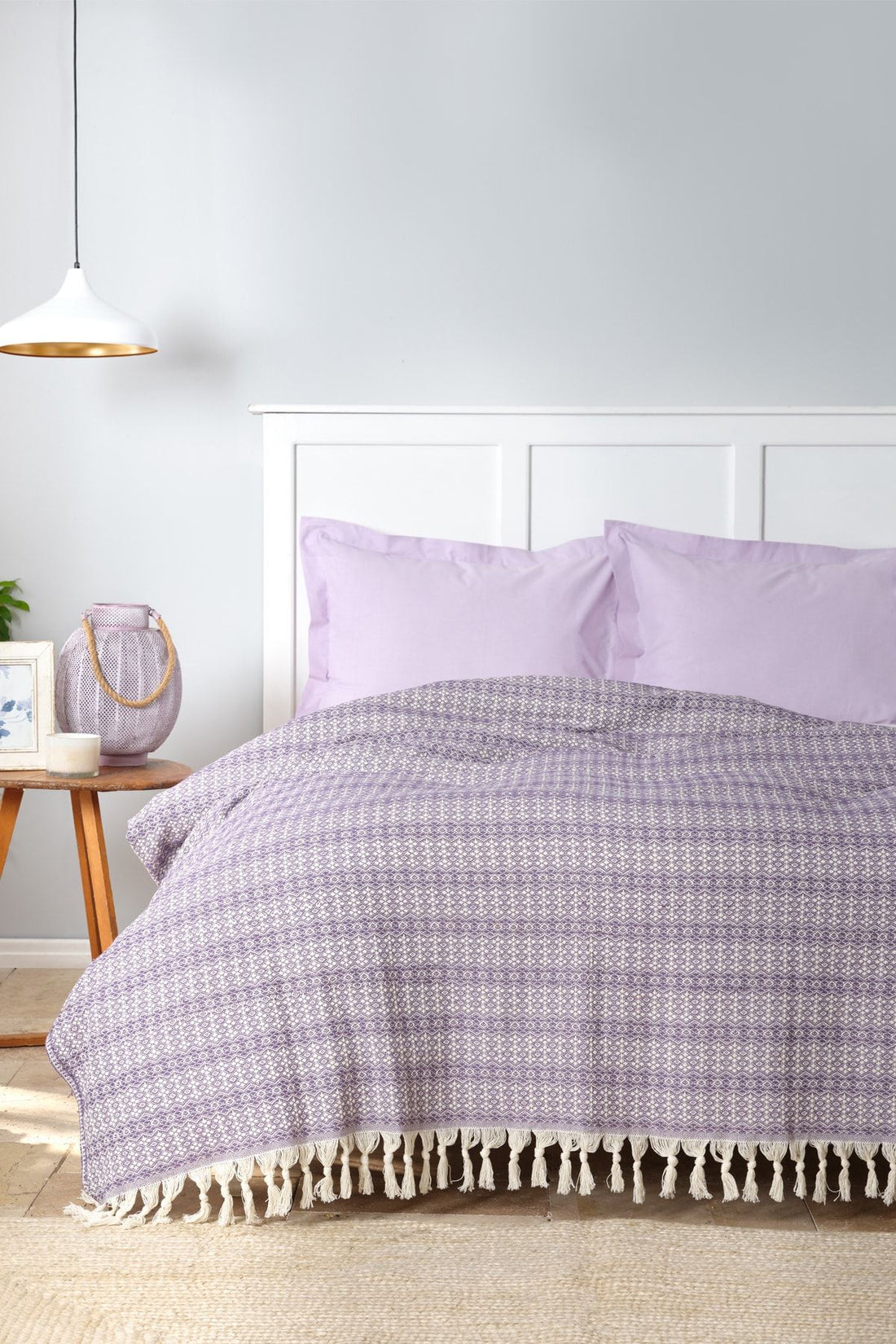 Destina Purple Double Multi-Purpose Blanket