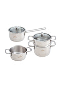 Baby Steel 6 Piece Mini Steel Cookware Set