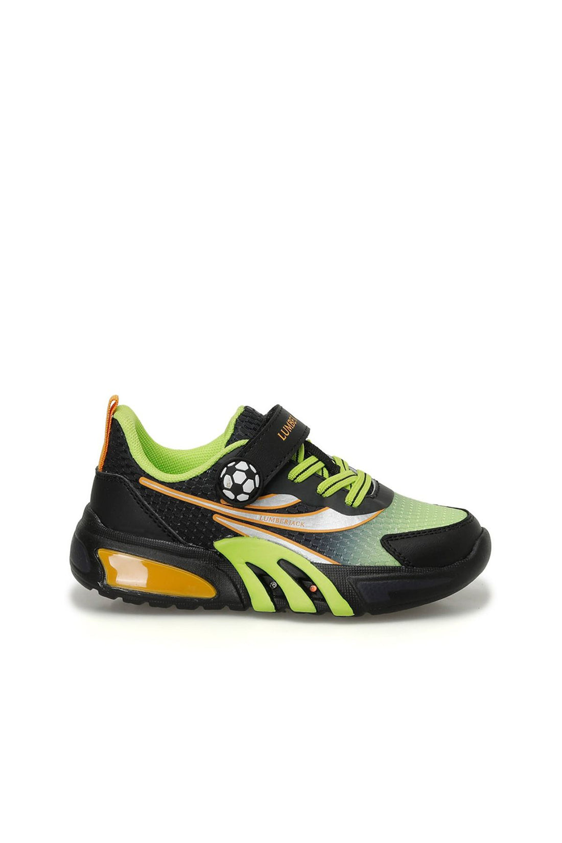 Loco Boys Black Running Shoes