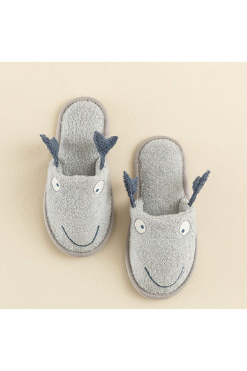 Under The Sea Bath Slipper Grey