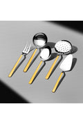 Sofia Gold Simple 12 Seater 89 Piece Cutlery Set