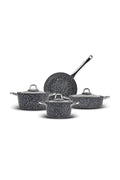 Biogranite Navy Stone 7 Piece Cookware Set