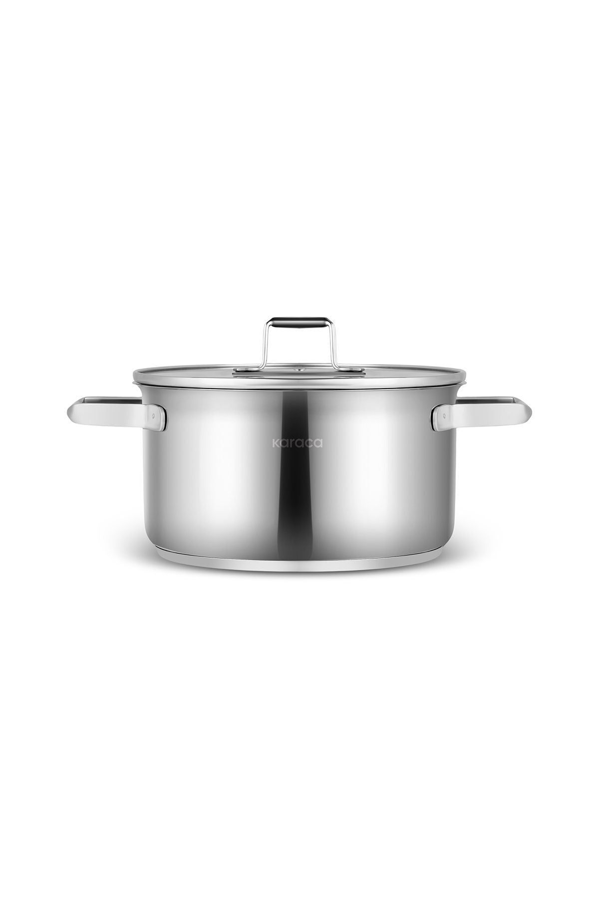 Valora 8 Piece Steel Cookware Set with Induction Base