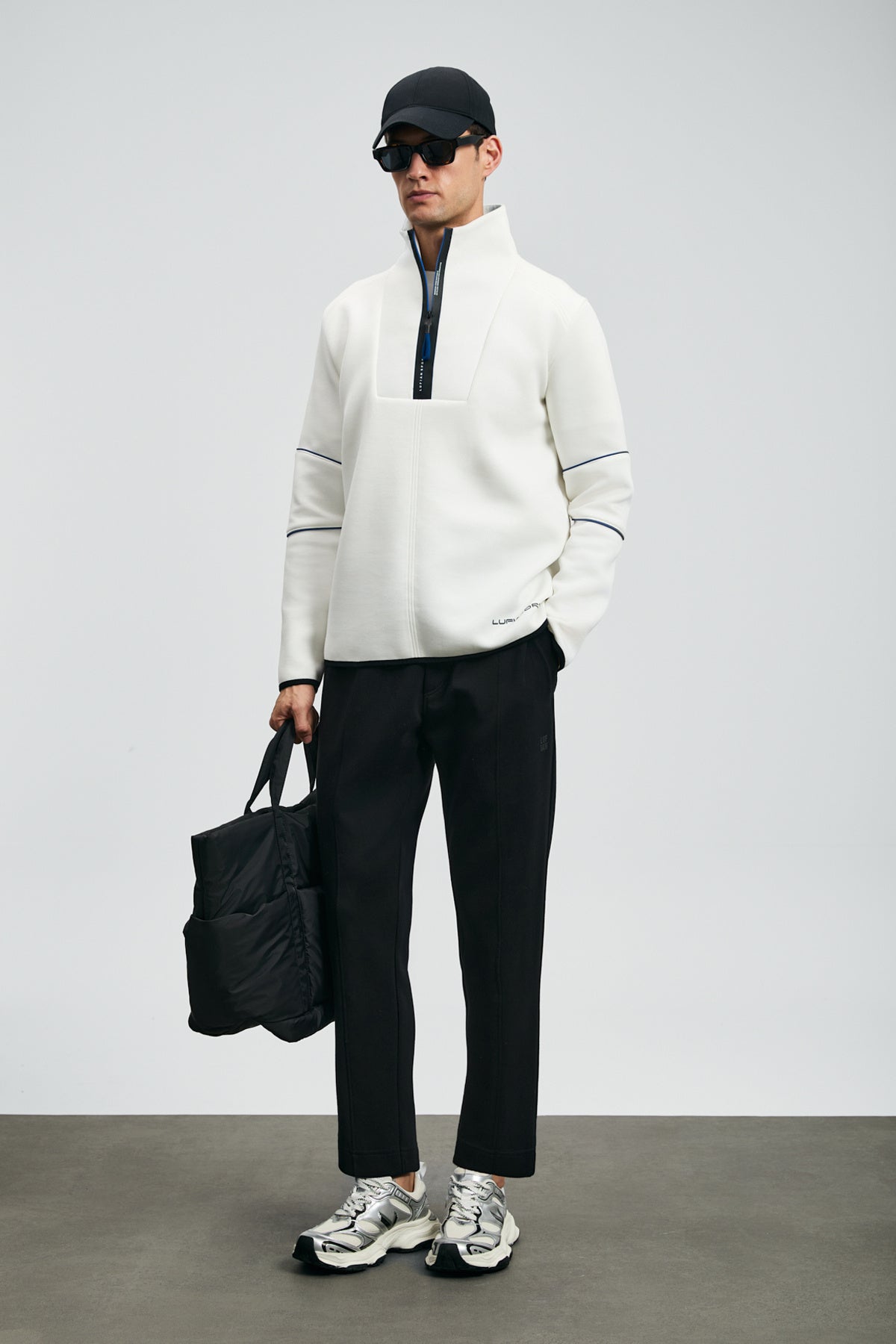 Art Men's Sweatshirt Broken White