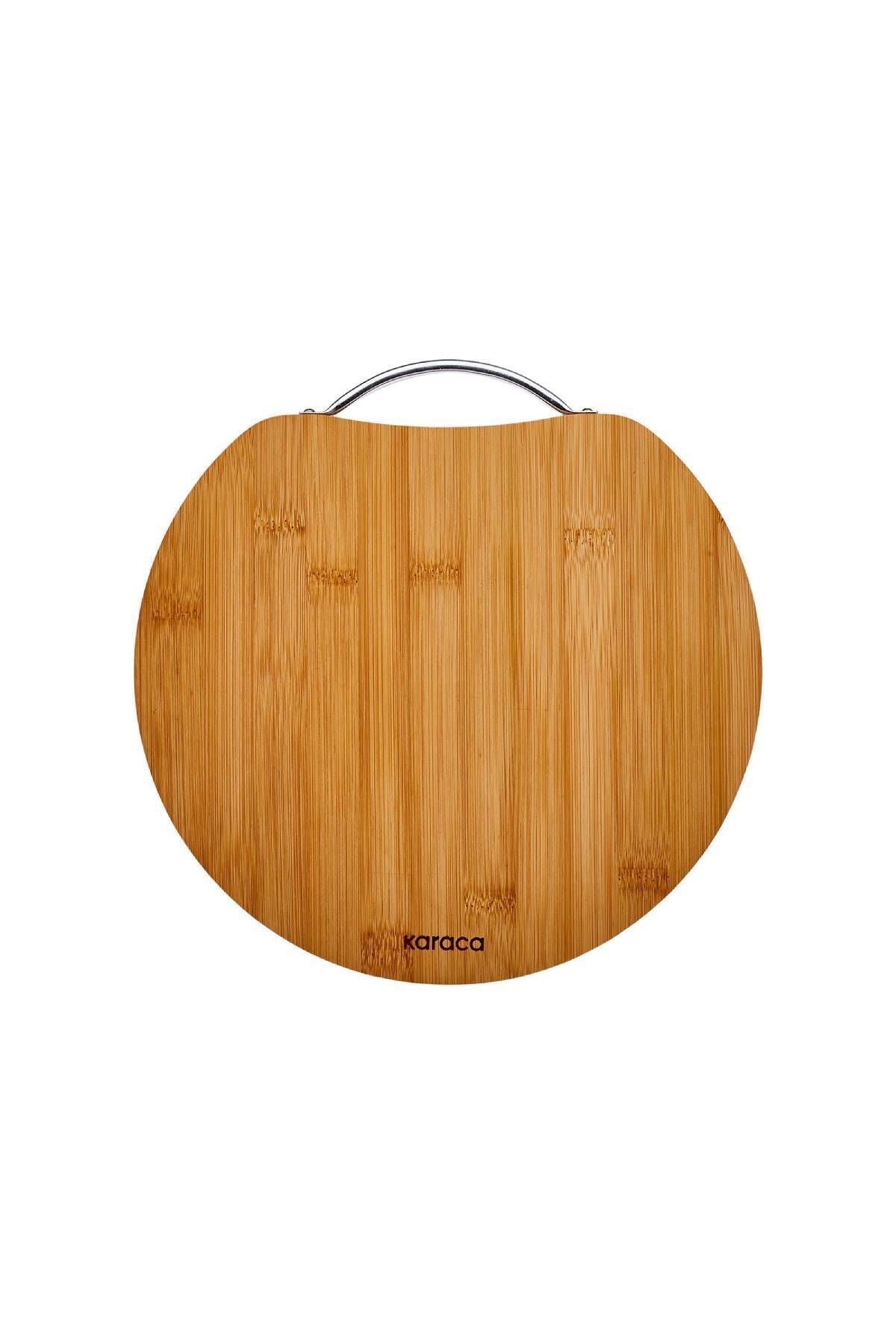 Owen Round Large Bamboo Cutting Board 28 Cm