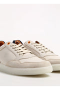 White Men's Leather Sneaker ITANIO 4FX