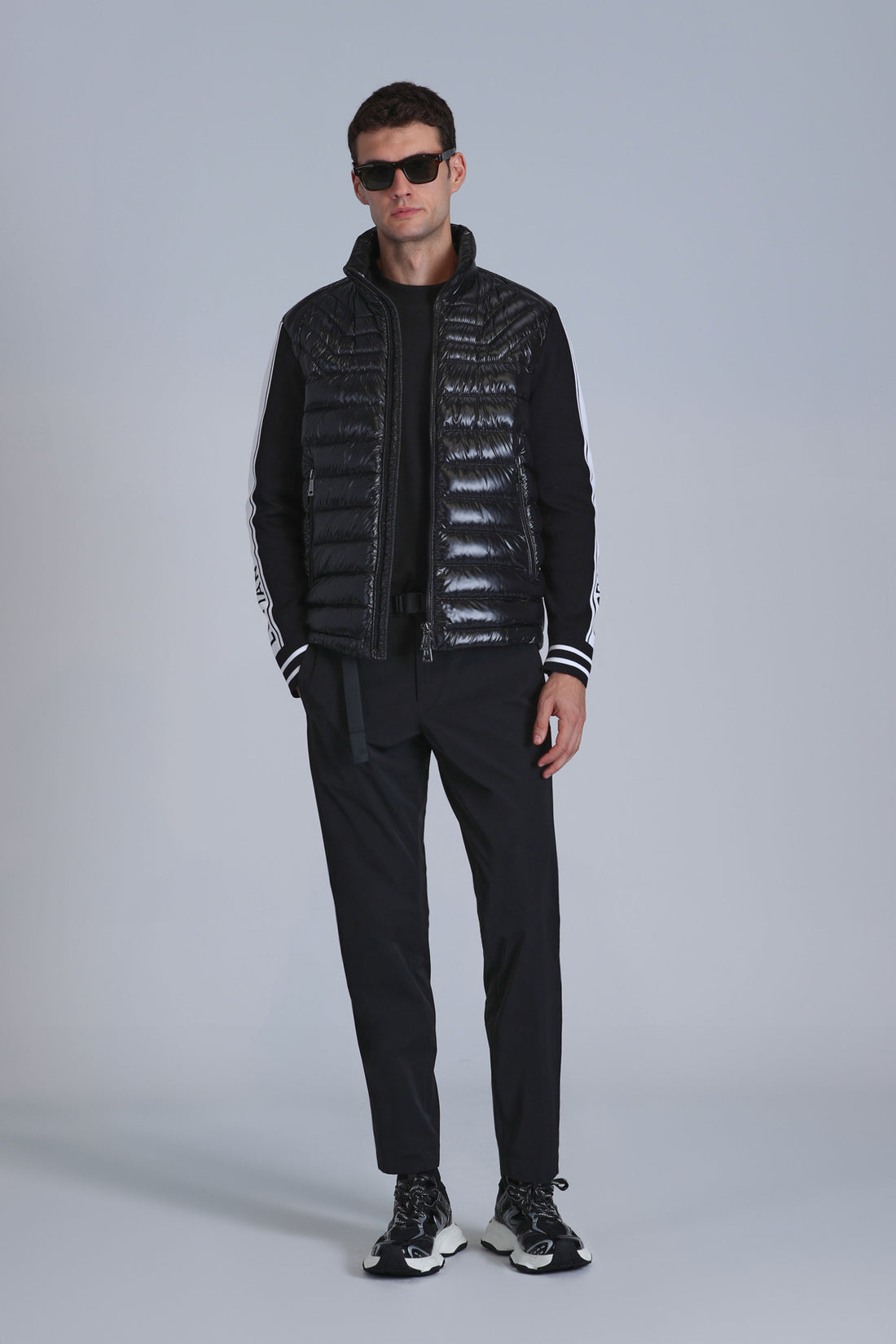 Snow Goose Down Men's Coat Black