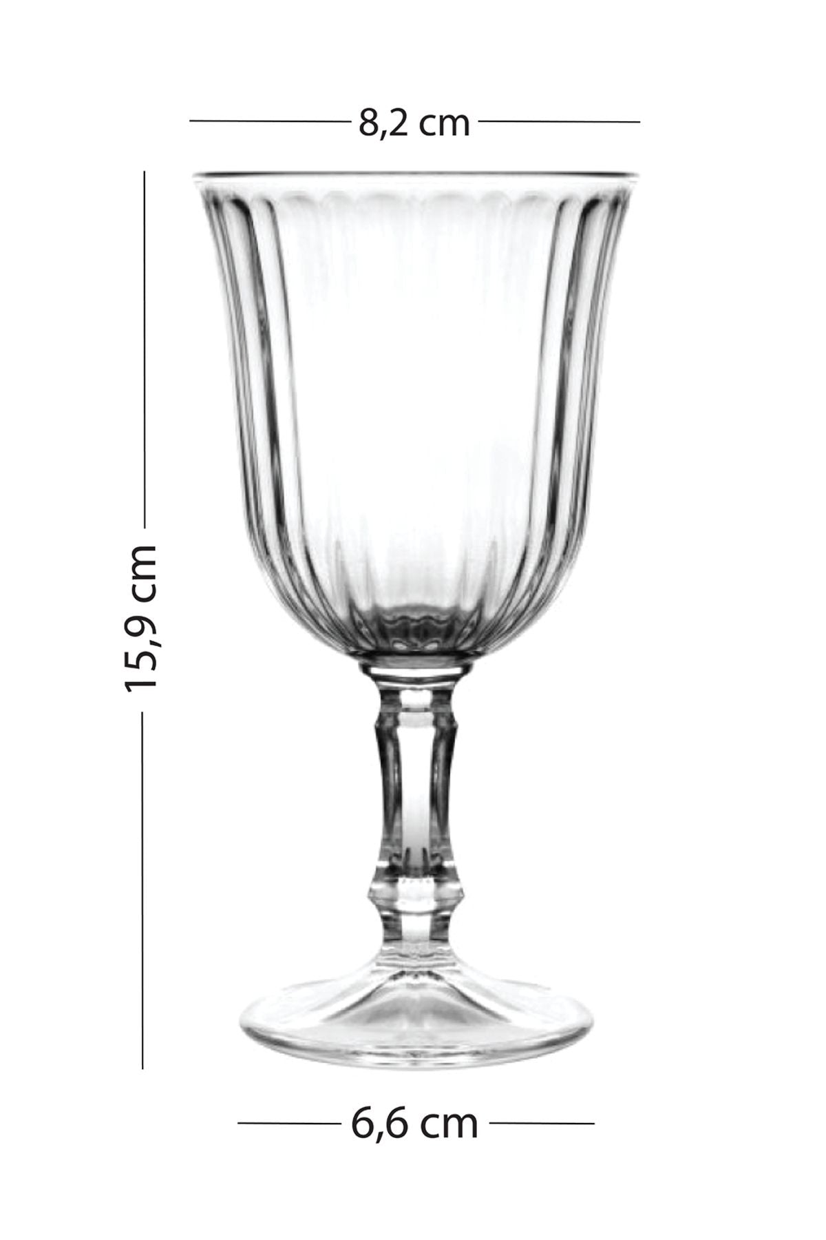 Botanical Set of 4 Water Glasses 240 Cc
