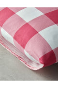 Gingham 2-Piece Pillowcase Pink