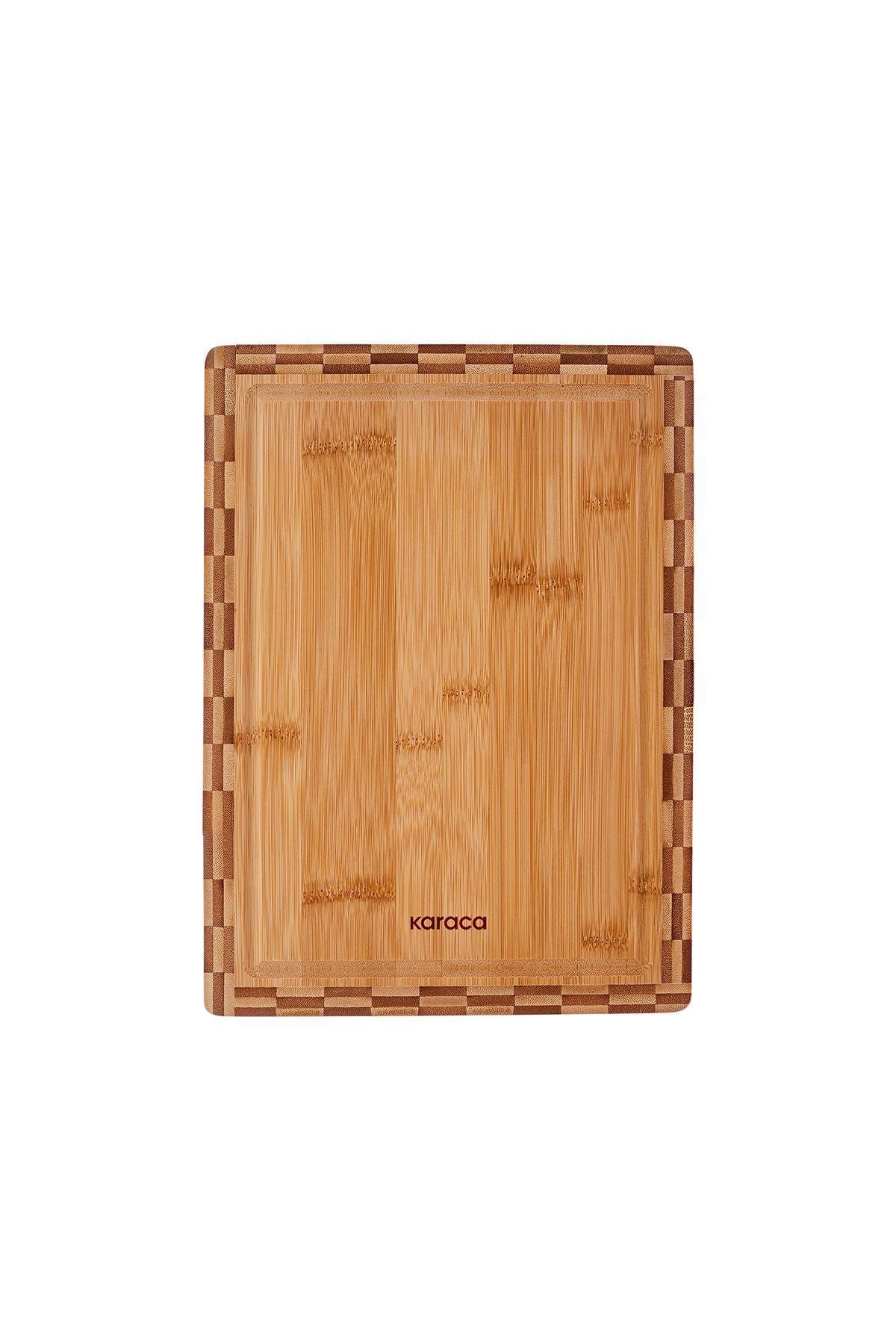 Gazel 2 Pieces Bamboo Cutting Board 28/33 Cm