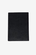 Men's Black Custom Gift Box Faux Leather Handmade Passport Holder