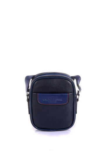 The U.S. Polo Assn. Navy Blue Rölax Unisex Messenger Bag Plevr8441