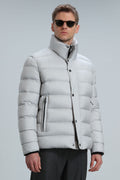 Dante Goose Feather Men's Coat Stone