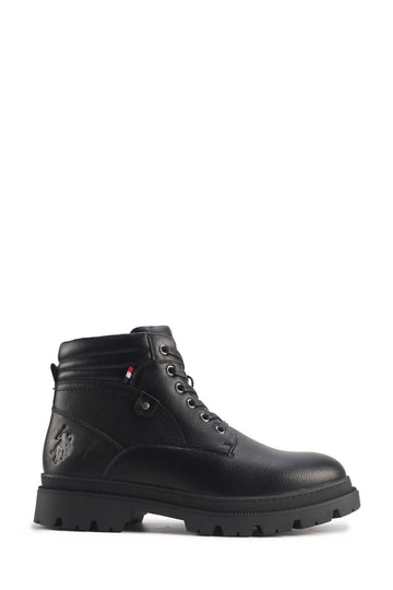 DARIUS KRK 4PR Black Men's Biker Boots