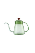 Martina Borosilicate Glass Coffe Kettle/Coffee Pot Green 600 ml