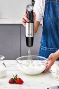 Inox Quick Mix Speed Adjustable 1300W Hand Blender Set - 9635B