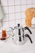 Kise Induction Base Mini Teapot Set Black