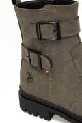 TAWNY 4PR Mink Mens Biker Boots