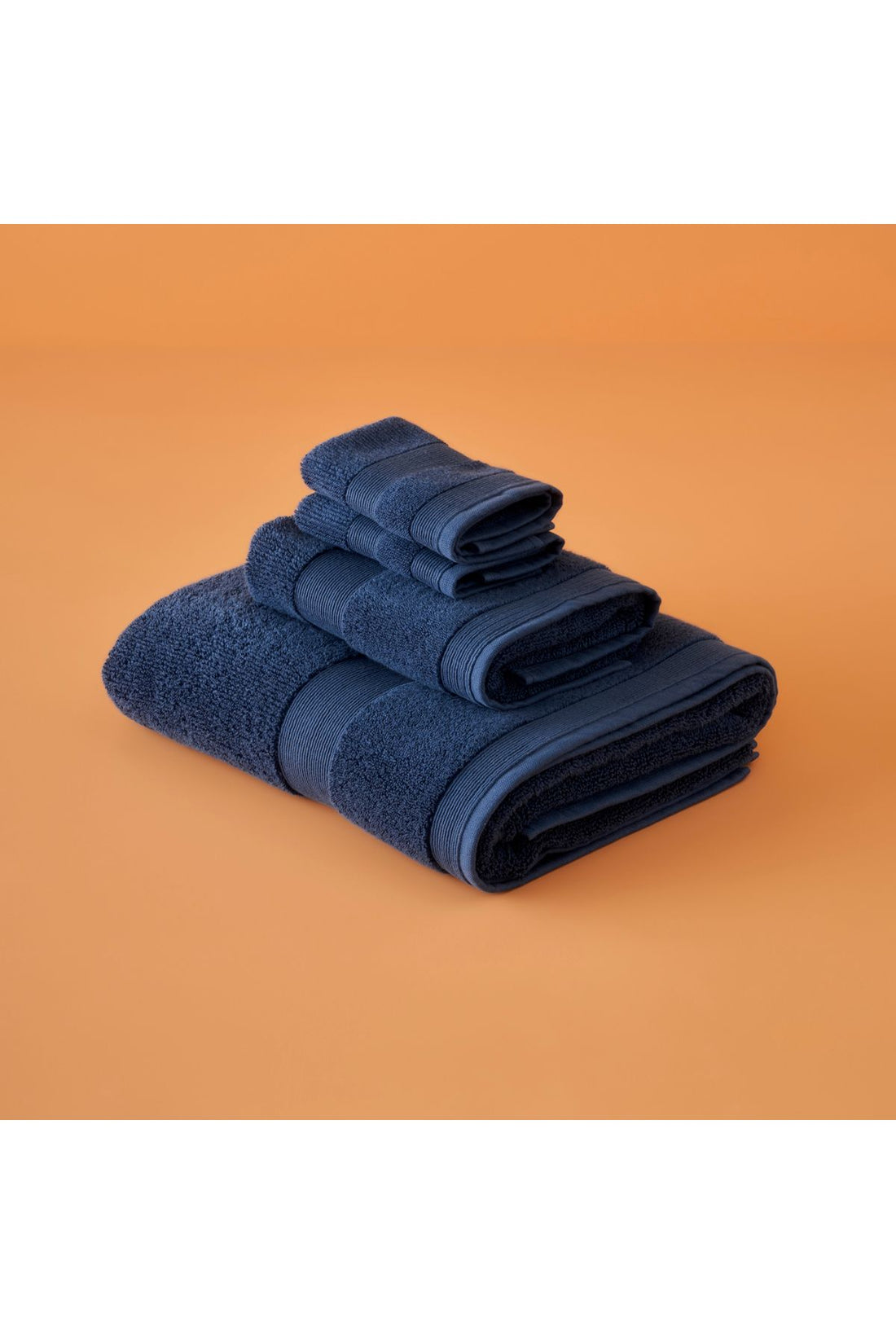 Juna 4 Piece Towel Set Navy