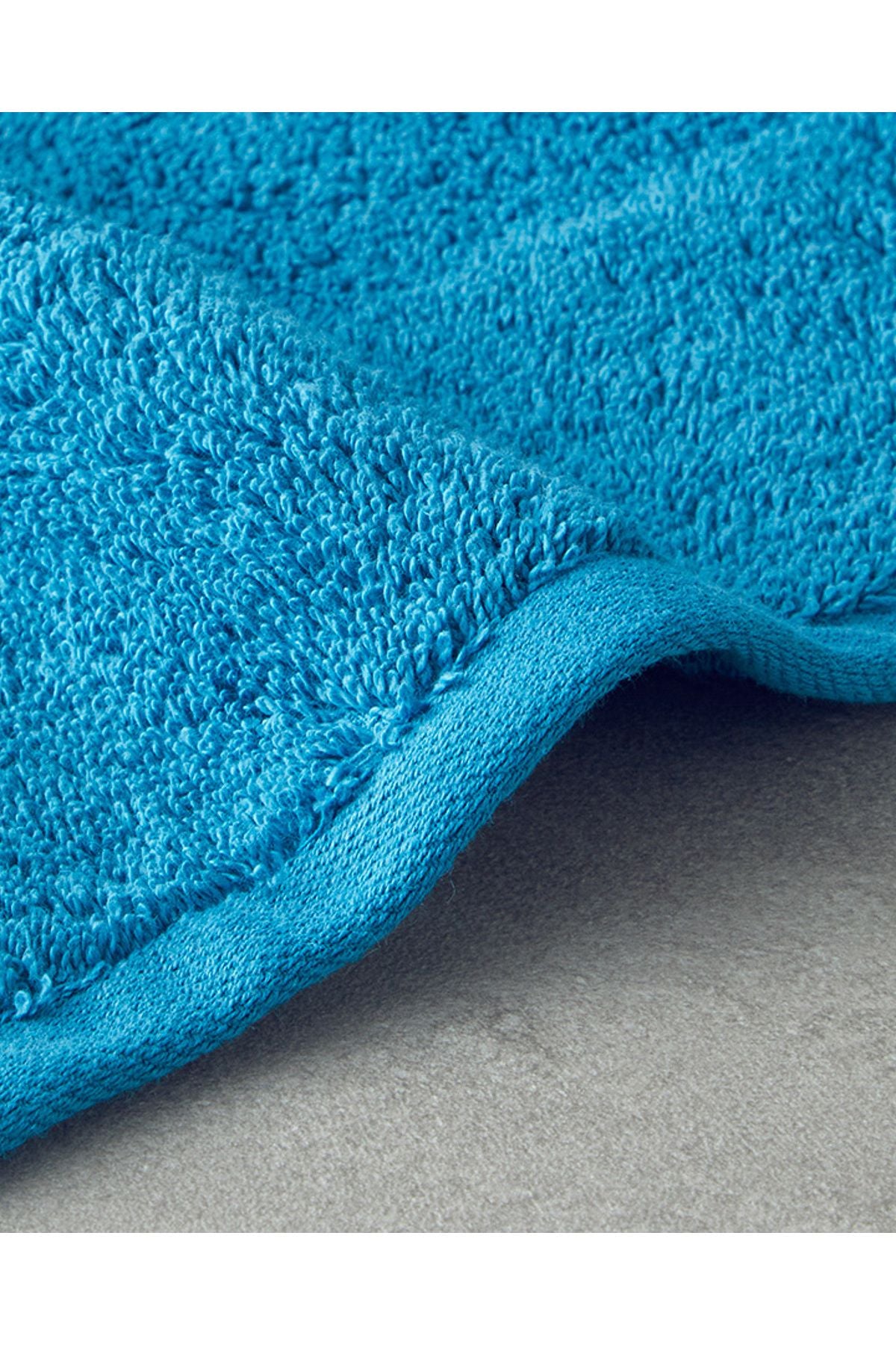 Velvet Touch Cotton Face Towel Blue