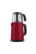 Tea Glass 2 In 1 Steel Tea Maker And Kettle Viva Magenta