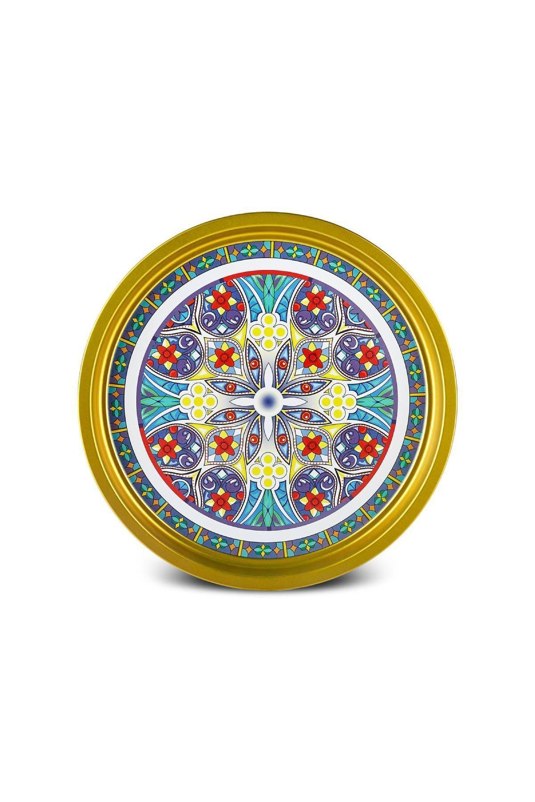 Napoli Metal Round Tray 35 Cm