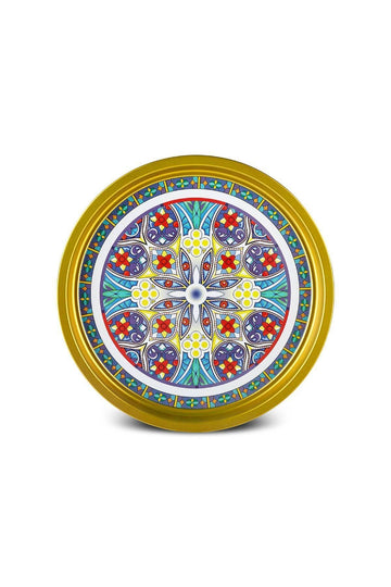 Napoli Metal Round Tray 35 Cm