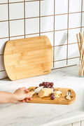 Lily Bamboo 2 Pcs Pro Cutting And Serving Board 28/33 cm