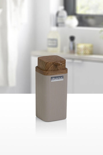 Stella Wood Pattern Mink Liquid Soap Dispenser