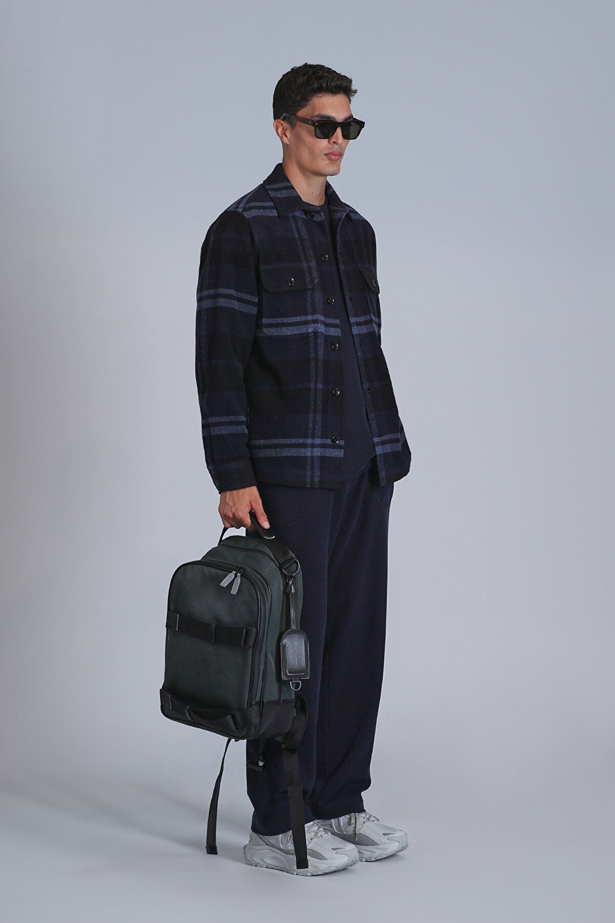 Barder Erkek Basic Gömlek Slim Fit Lacivert