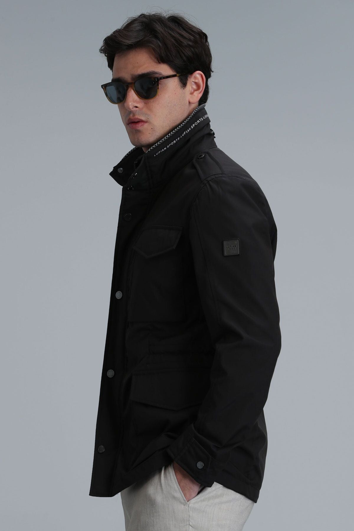 Cameron Men's Coat Black