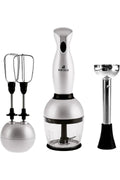 Pro-Midi Plus 3 Pack Blender Set Pearl White 1000w