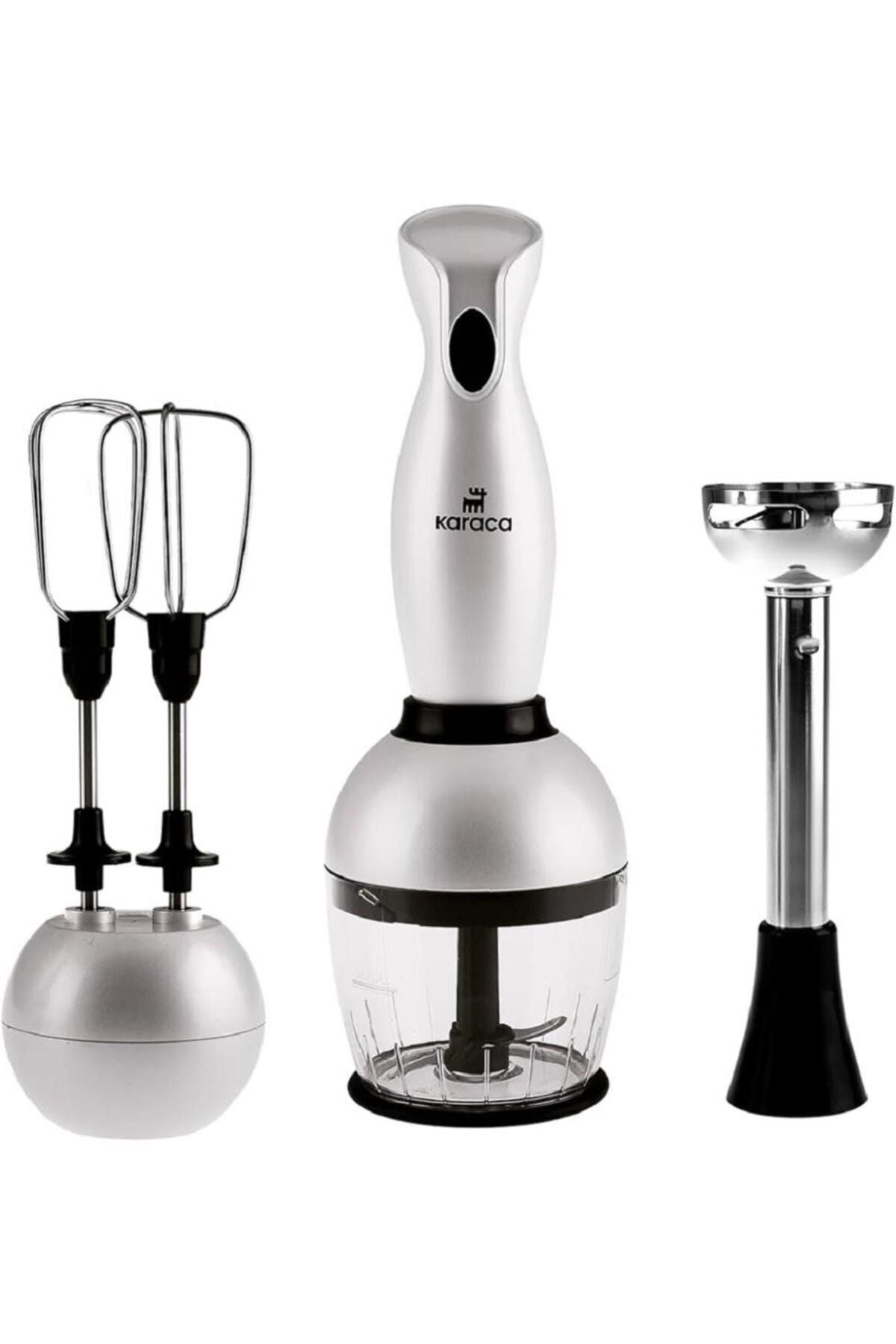 Pro-Midi Plus 3 Pack Blender Set Pearl White 1000w