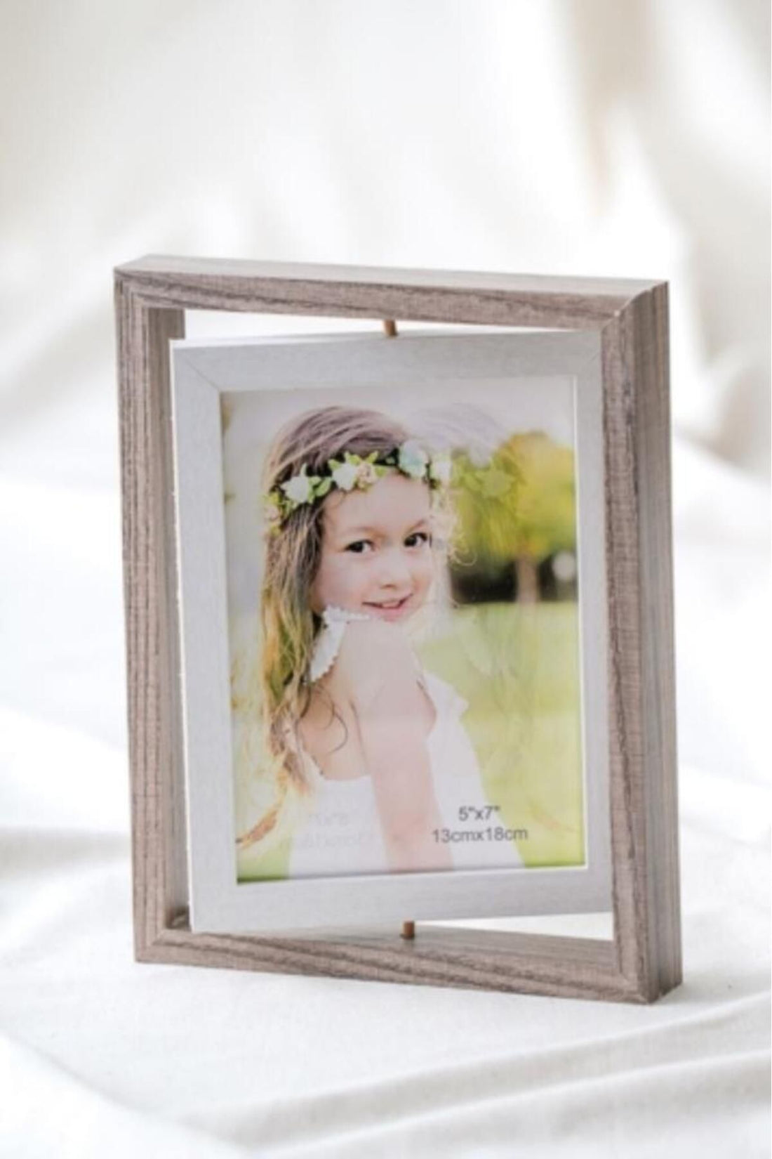 Wooden Photo Document Document Picture Frame Brown — Acr-380