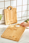 Alis Bamboo 2 Pack Pro Cutting Board 28/33 cm