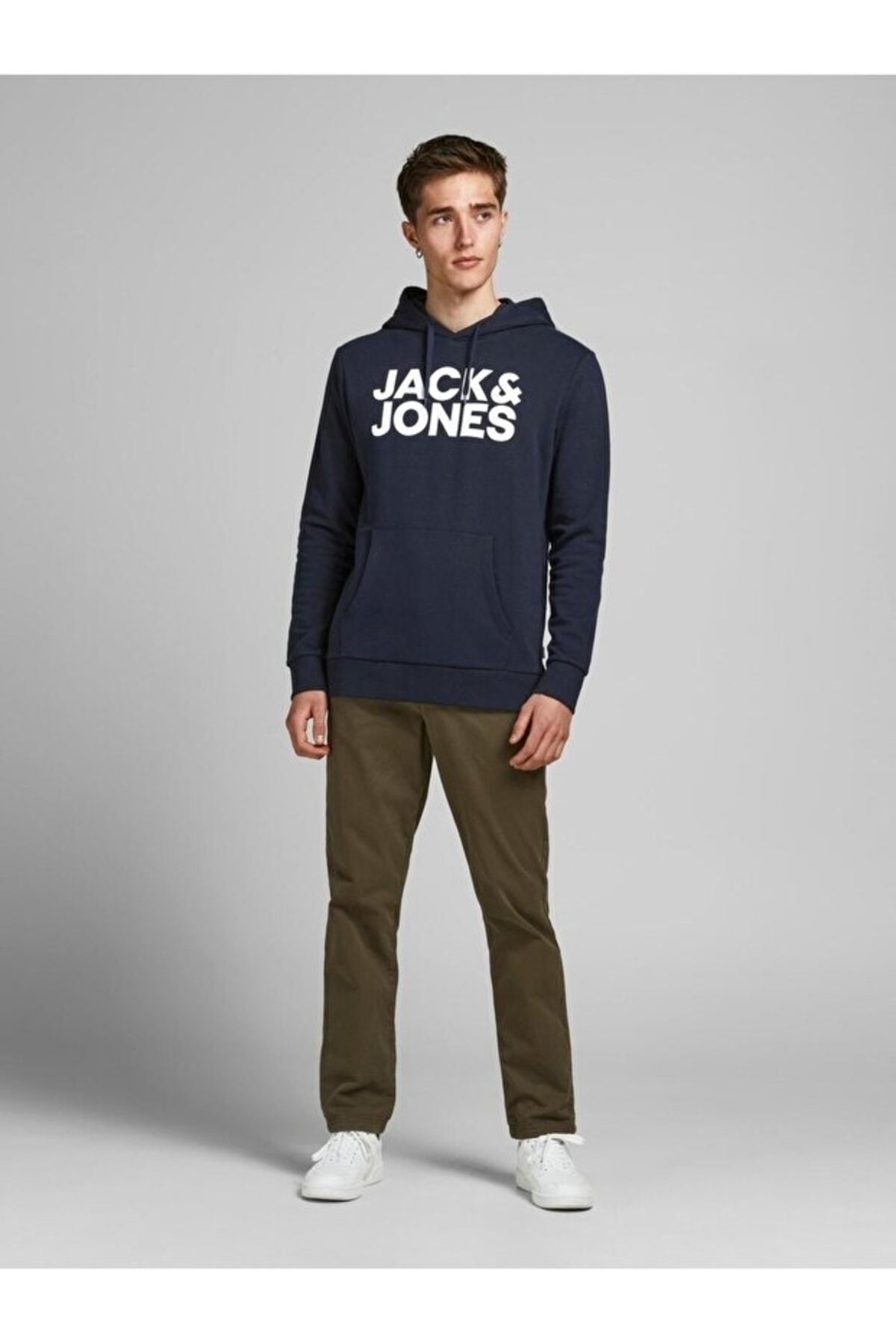 Corp Logo Men's Navy Sweatshirt (12152840-NBL)