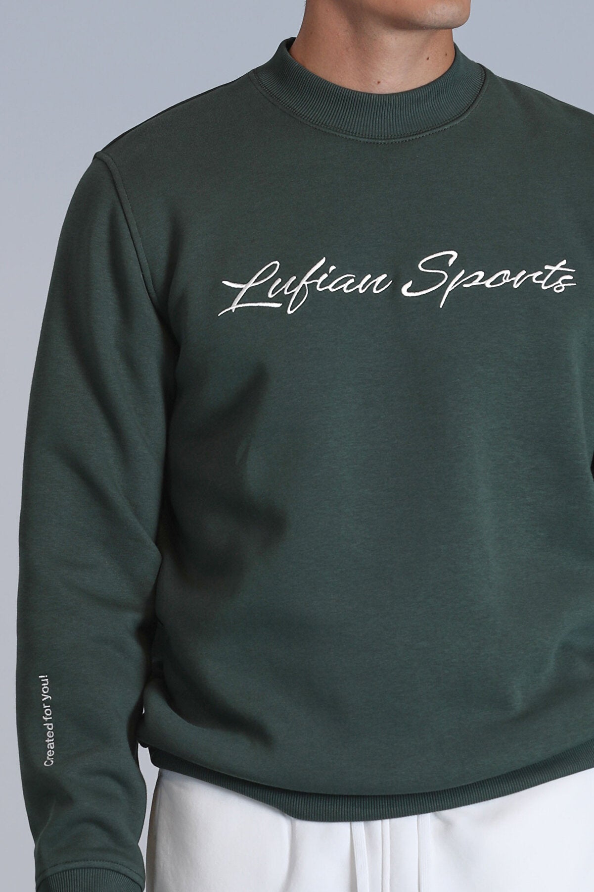 Loved Men's Sweatshirt Grass Green