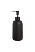 Matte Black Liquid Soap Dispenser